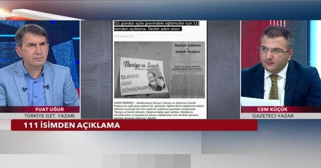 Cem Küçük: PKK&#039;yı övenin, barış bildirisi imzalayanın üniversitede yeri yok!