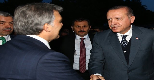 Cumhurbaşkanı Erdoğan ile Abdullah Gül yan yana