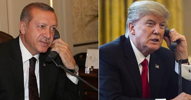 Erdoğan-Trump görüşmesi sona erdi!