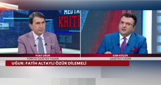 Fatih Altaylı kuyruklu yalanı için özür dilemeli!