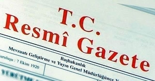 HSK kararları Resmi Gazete’de yayımlandı