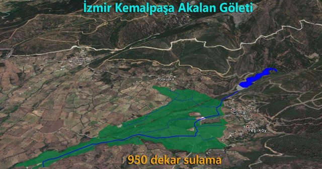 Kemalpaşa&#039;da Akalan Göletinin ihalesi yapıldı