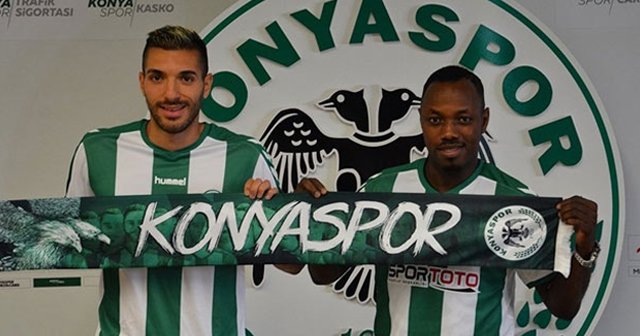 Konyaspor&#039;dan çifte imza