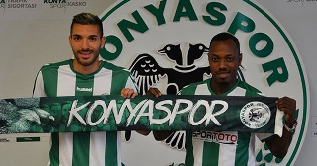 Konyaspor'dan çifte imza