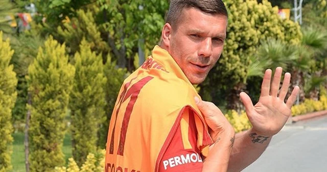 Podolski'den G. Saray'a veda mesajı