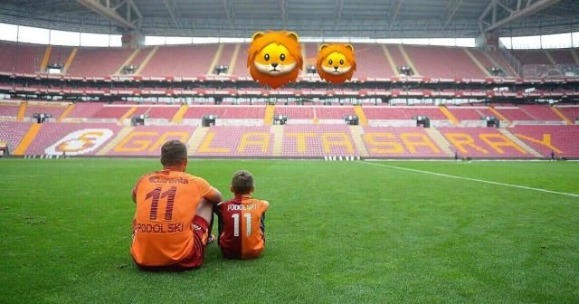 Podolski, Türk Telekom Stadyumu’na veda etti