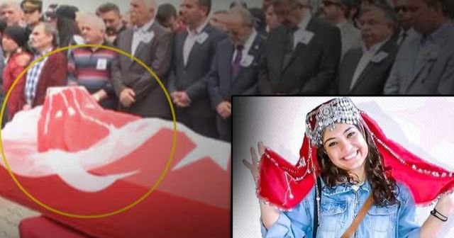 Şehit öğretmen Şenay Aybüke Yalçın, son yolculuğuna uğurlandı