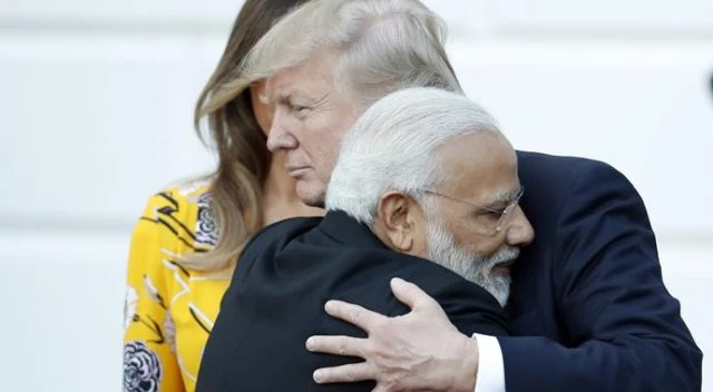 Trump, Hindistan Başbakanı Modi ile görüştü