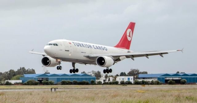 Turkish Cargo&#039;nun Brezilya&#039;ya ilk uçağı indi