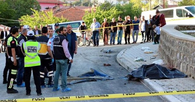 Yozgat&#039;ta feci kaza: Freni boşalan aracın altında kaldı