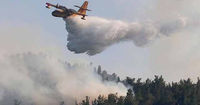&#039;İzmir&#039;deki orman yangınının yüzde 85&#039;i kontrol altına alındı&#039;