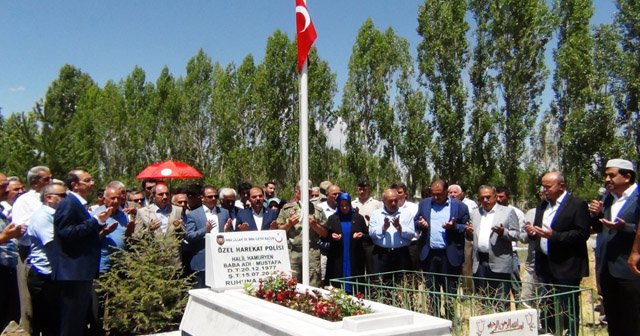 15 Temmuz şehidi Hamuryen mezarı başında anıldı