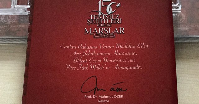 15 Temmuz şehitler marşı albümü çıktı