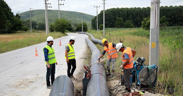 45 milyonluk altyapı projesinde çalışmalar devam ediyor