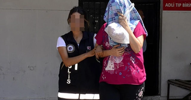 Adliyeye götürülürken üzerlerini değiştirdiler!