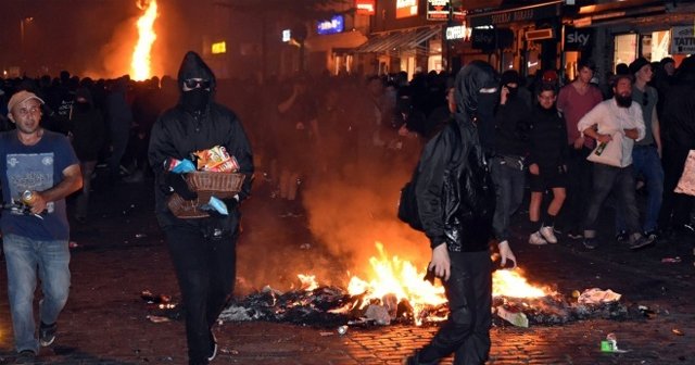 Almanya'daki G-20 protesto gösterilerinde 476 polis yaralandı