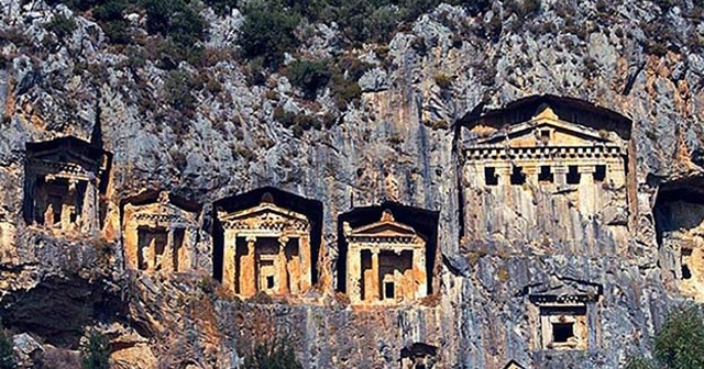 Amasya&#039;daki kral mezarı mağaralar dünya mirası olma yolunda...
