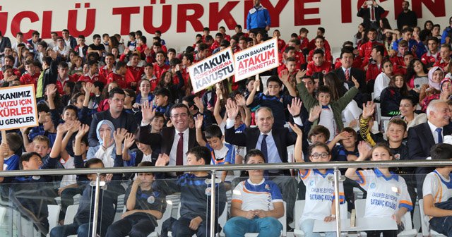 Atakum’da olimpiyat heyecanı