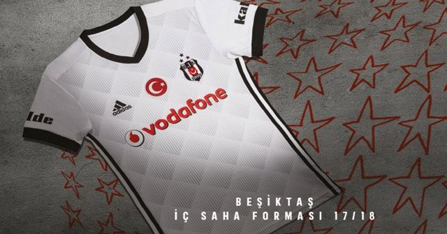 Beşiktaş, 3 yıldızlı formayı tanıttı