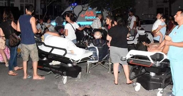 Bodrum Devlet Hastanesi çatlaklar nedeniyle boşaltıldı