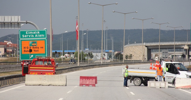 Bolu Dağı Tüneli&#039;nin İstanbul yönü 1 ay ulaşıma kapalı