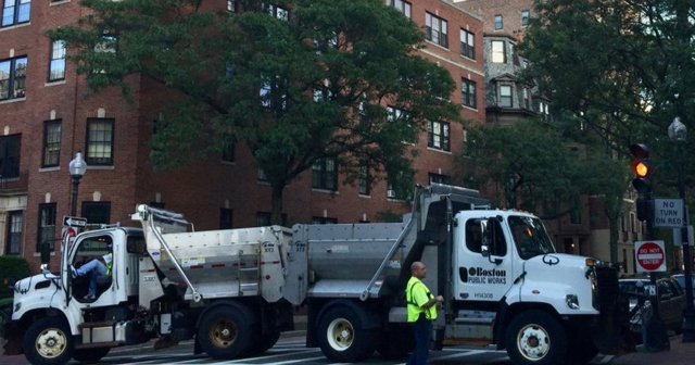 Boston'da terör saldırısına karşı kamyon önlemi