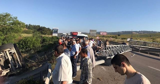 Bursa-Ankara karayolu tekrar ulaşıma açıldı