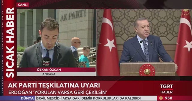 Cumhurbaşkanı Erdoğan: Yorulan varsa kenara çekilsin