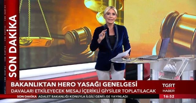 Davaları etkileyecek mesaj içerikli giysiler toplatılıyor