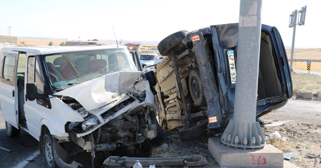 Diyarbakır’da trafik kazası: 5 yaralı