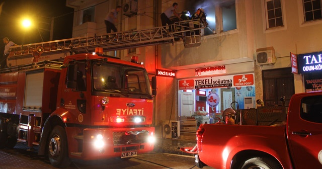 Fethiye&#039;de yangın evi kullanımaz hale getirdi