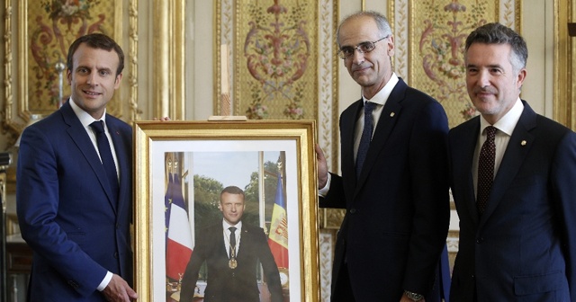 Fransa’da Macron’un portresi polemiği