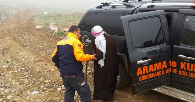 Gümüşhane’de kadınlar yaylada kayboldu