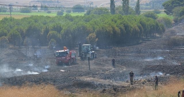 İzmir&#039;de Aliağa Organize Sanayi Bölgesinde korkutan yangın