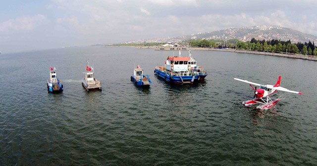 İzmit Körfezi’nde 7/24 çevre denetimi sürüyor