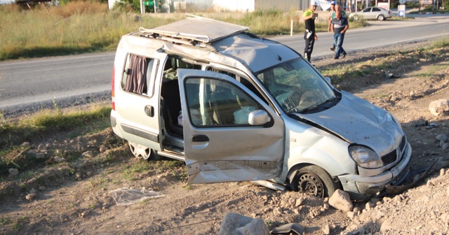 Konya&#039;da cenaze dönüşü kaza: 5 yaralı