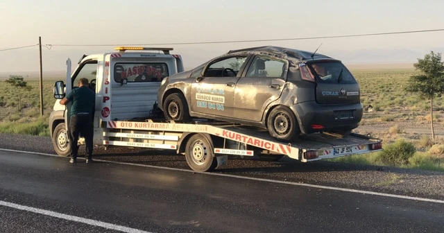 Konya&#039;da feci kaza: 1 ölü 4 yaralı var