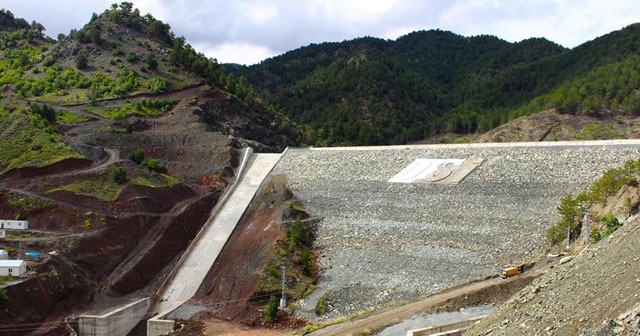 Kunduzlu Barajı&#039;nın yapımı tamamlandı
