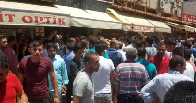 Kuşadası’nda sahte marka operasyonunda olaylar çıktı