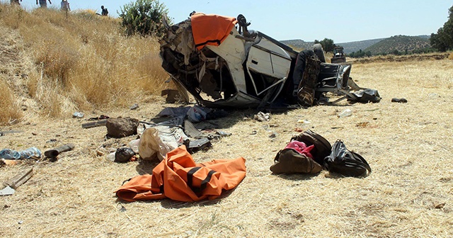 Mardin’de trafik kazası: 3 ölü, 2 yaralı