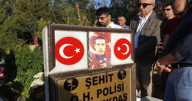 Miroğlu, şehit polis Bekdaş’ın mezarını ziyaret etti