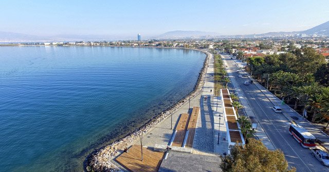 Narlıdere-Sahilevleri Kıyı Projesinde sona yaklaşıldı