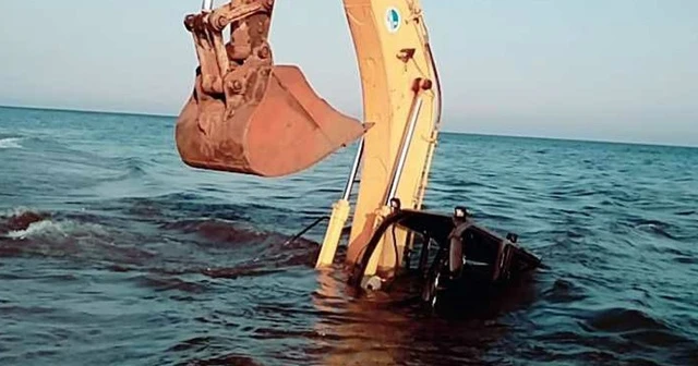 Operatör canını zor kurtardı