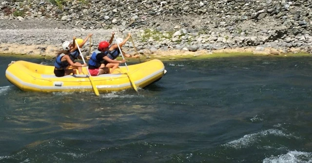 Rafting Türkiye Şampiyonası ilk gün yarışları