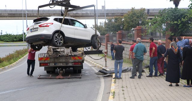 Rize&#039;de trafik kazası: 4 yaralı