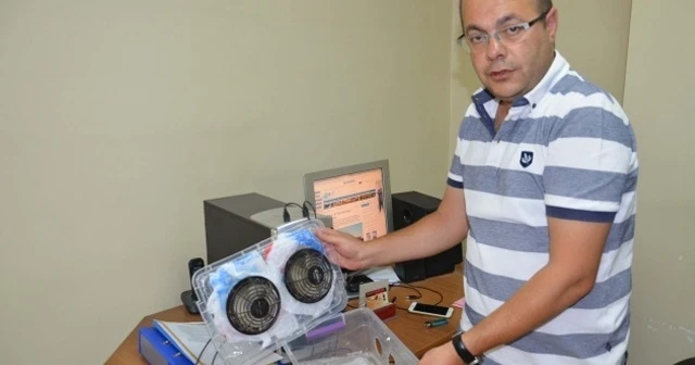 Saklama kabından klima yaptı