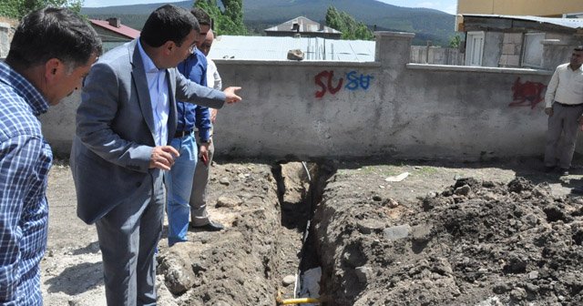 Sarıkamış’ın 100 yıllık içme suyu şebekesi yeniliyor