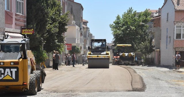 Tekirdağ&#039;da üst yapı çalışmaları devam ediyor