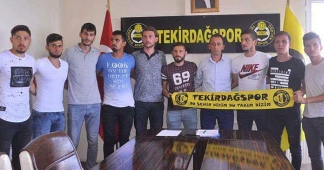 Tekirdağspor 3 günde 22 futbolcu transfer etti