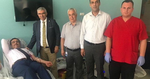 Toroslar EDAŞ çalışanlarından Kızılay’a kan ve kök hücre bağışı